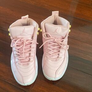 Jordan Women's Sneakers in Pink and White Size Womens US 7